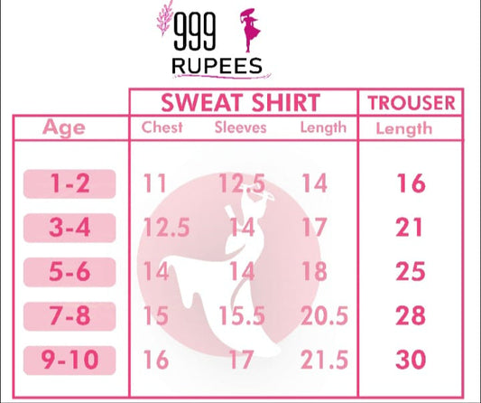 00000 Unicorn,Girl Team & Be Unique Printed Sweatshirt Pack of 3